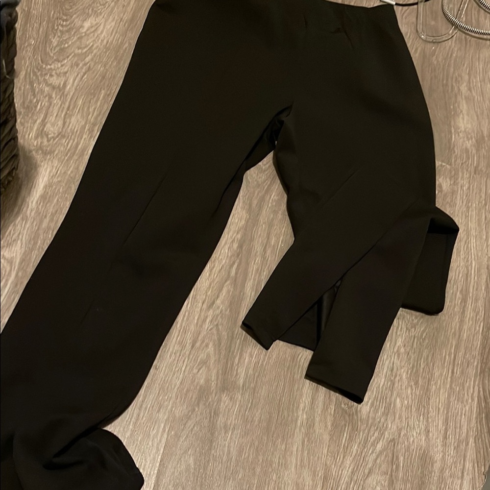 Rue21 Black Trousers Straight Leg Design